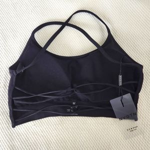 NVGTN Black Invincible Bra Medium